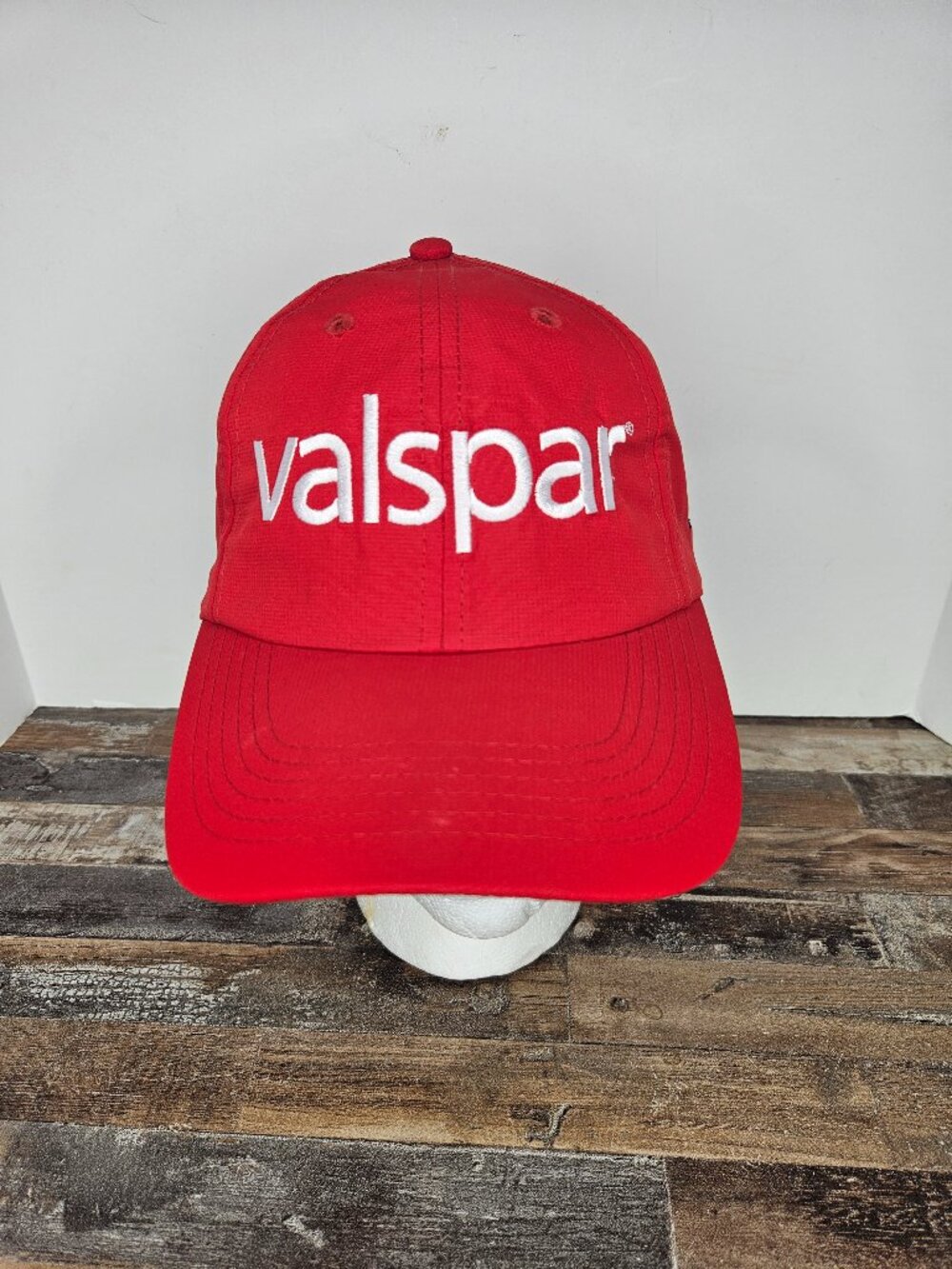 NWOT Imperial Valspar PGA Tour Red Golf Hat Cap Strapback OSFA Tournament Logo